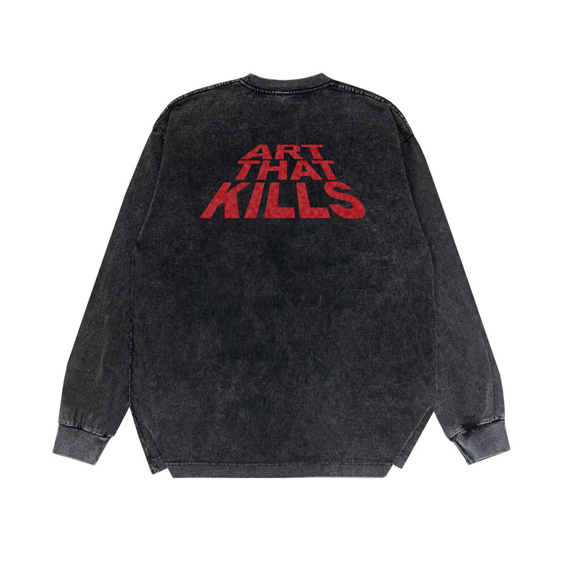 Gallery Dept Long Sleeve Shirt Vintage T Shirt Washed and Worn Vintage Long Sleeve T-shirt