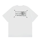 Maison Margiela T-Shirts Crew Neck Loose Short Sleeve T-Shirt
