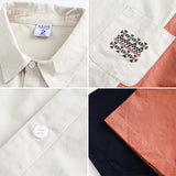Men Shirts Summer Short Sleeve Shirt Men's T-shirt Loose All-Match Casual