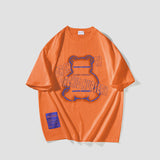 Nasa T Shirt Summer Short Sleeve Couple Wear Loose European And American All-Matching