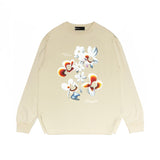 Purple Brand Long Sleeve T-Shirt Fashion Loose Long Sleeve Top