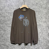 Gallery Dept Long Sleeved Shirt European and American Fashion Brand Long Sleeve Long-Sleeved T-shirt Blouse