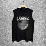 Purple Brand Tank T Shirts Sleeveless T-shirt Vest