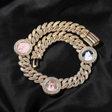 Chains Hip Hop Necklace ins Gold Diamond Cuban Chain St. Valentine's Spectrum