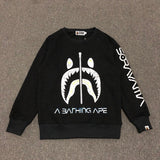 Aape Hoodie Men's and Women's round Neck Sweater