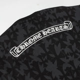 CHH Chrome Heart T Shirts Sanskrit logo embroidery fashion versatile loose T-shirt