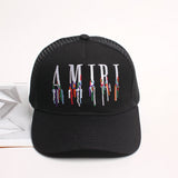 Amiri Hat AMIRI Fashion Baseball Cap, Embroidered Cap, Casual Versatile