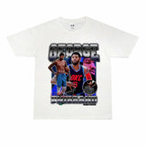 Basket Ball Star T Shirt Basketball Paul George Washed Distressed Printed T-Shirt Vintage Cotton Short Sleeve