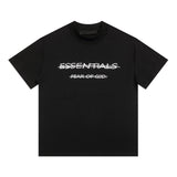 Fog Essentials T Shirts Spring/Summer FOG Painting Crew Neck Short Sleeves
