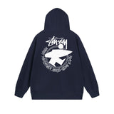 Stussy Hoodie Zip Cardigan Hooded Sweater