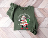 Out Here Lookin Like A Snack Sweatshirt Christmas
