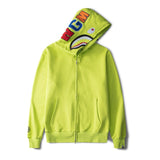 Aape Hoodie Men's and Women's Couple Hooded Solid Color Hoodie Coat