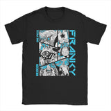 Men LUFFYS FLAG Ones Anime Pieces T Shirt  Cotton Clothing