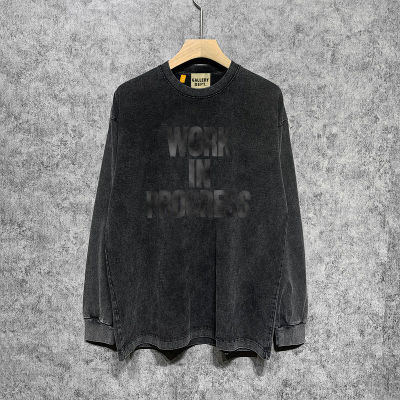 Gallery Dept Long Sleeve Shirt Vintage T Shirt Washed and Worn Vintage Long Sleeve T-shirt