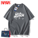 Nasa T Shirt Short Sleeve T-Shirt Men'S Half Sleeve
