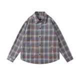 MIJKO Mens Jacket Unisex Plaid Jacket