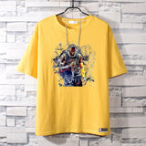 Basketball Sports T Shirt Summer Loose Short Sleeves T-Shirt Male Student Basketball Sports Lakers James