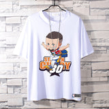 Basketball Sports T Shirt Nba Basketball Kobe James Curry Short Sleeve T-Shirt Male Student Loose