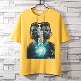 Basketball Sports T Shirt Loose Short-Sleeved T-Shirt Male Student Warrior Curry Basketball Sports