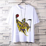 Basketball Sports T Shirt Lakers Memorial Kobe Short Sleeve T-Shirt Men'S Loose
