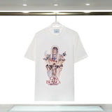Casablanca T Shirts Unisex Fashion Loose Tee
