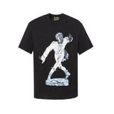 Denim Tears T Shirts 24S Kapok Geometric Pattern Short Sleeve T-shirt