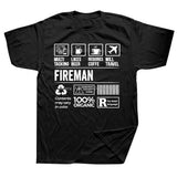 Fireman Skills Multitasking Noun Definition Funny Fire Truck