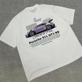 Casual Cotton Classic Fashion Design Car letter pattern