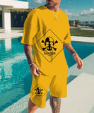 Heisenberg T Shirt T-Shirt Short Sleeve Suit 3d Deadly Poison Artist Printed Casual Sports