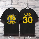 Basketball Sports T Shirt Curry 30 Thompson 11 Basketball Sports T-Shirt Student Loose Casual Breathable Short Sleeve Men