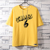 Basketball Sports T Shirt James No. 6 Basketball Sports Student Loose Short Sleeve T-Shirt