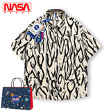 Nasa T Shirt Men'S Short Sleeve Printed Shirt Summer