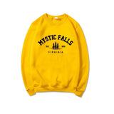 Falls Virginia Sweatshirt Plus Size O-neck T-shirt