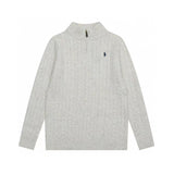 Ralph Lauren Knitted sweaters RL sweater half-height zip-up knitted sweater Polo