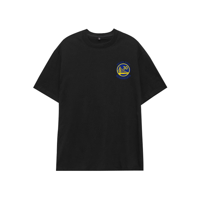 Basketball Sports T Shirt Curry Sports Short-Sleeved T-Shirt Male Student Korean Style Loose