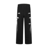 Mens trendy Hoodie & Pants2 Loose Hoodie Sweater Casual Pants