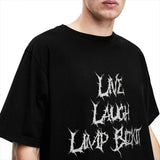 Vintage T Shirt Limp Bizkit Band Cotton T-Shirts Leisure