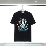 Casablanca T Shirts Fashion Loose Tee