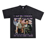 Film Star T Shirt Happy Christmas on the Battlefield Loose Retro Street Cotton T-shirt