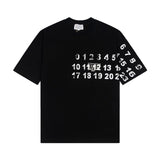 Maison Margiela T-Shirts Crew Neck Loose Short Sleeve T-Shirt