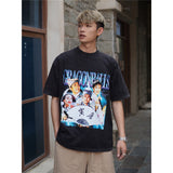 Film Star T Shirt Funny Stephen Chow Movie Short Sleeve Loose Retro T-shirt