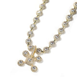 Chains Metal Wind Diamond Necklace Gold Plated Hip Hop St. Valentine's Spectrum