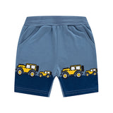 Boy Shorts Children's Shorts Baby Cartoon Car Summer Casual Fifth Pants Boys