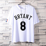 Basketball Sports T Shirt Nba Basketball Cotton Short-Sleeved T-Shirt Male Student Loose Sweatshirt Kobe James Owen Curry