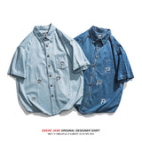 Men's Shirts Summer Loose Shirt Men's Casual