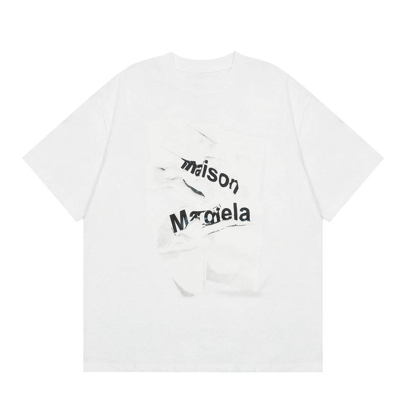 Maison Margiela T-Shirts Crew Neck Loose Short Sleeve T-Shirt