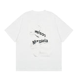 Maison Margiela T-Shirts Crew Neck Loose Short Sleeve T-Shirt