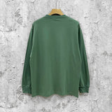 Purple Brand Long Sleeve T-Shirt Fashion Loose Long Sleeve Top