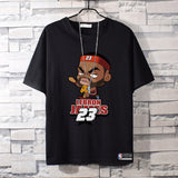 Basketball Sports T Shirt Nba Basketball Kobe James Curry Short Sleeve T-Shirt Male Student Loose