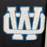 Off White Jacket Autumn/Winter OW Heavy Industries Cartoon Pattern Embroidered Woolen Jacket